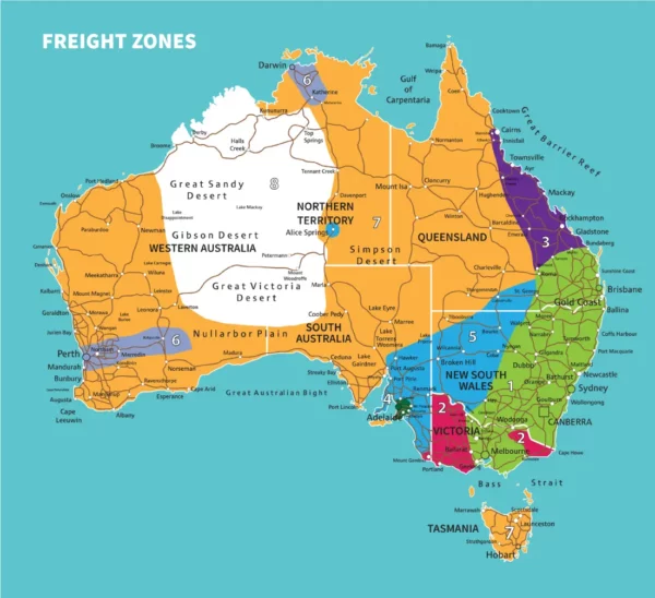 Rapid Spray Freight Map Oxquip